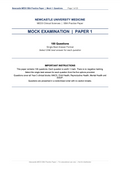 MBBS Stage 3 SBA Mock Paper Bundle